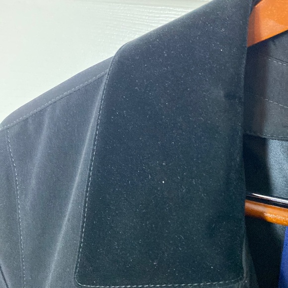 London Fog Black Trench Coat Stella removable lining Limited Edition Size 8 - Picture 4 of 13